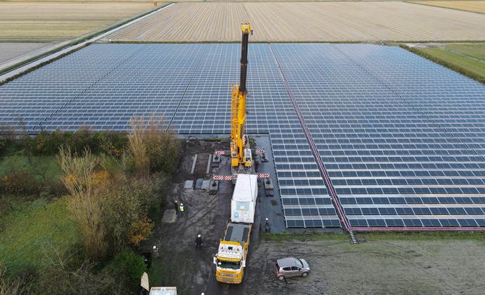Fluwel zet Cable pooling in: wind, zon en energieopslag op één aansluiting