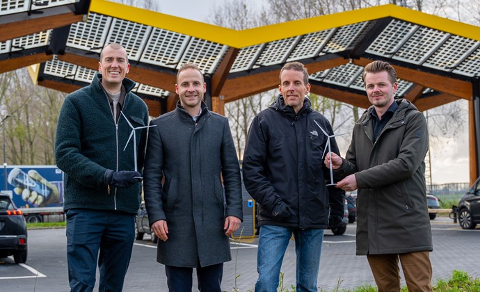 Fastned sluit Corporate Power Purchase Agreement met Scholt Energy en lokale windproducent voor hernieuwbare energie uit Eemshaven