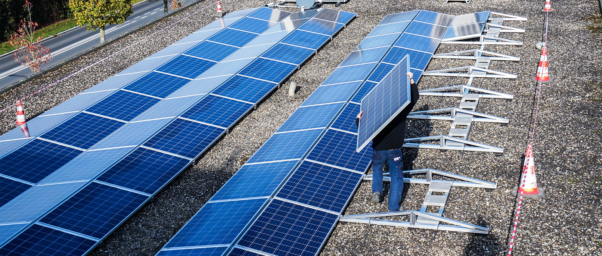 Zonnepanelen living lab Scholt Energy