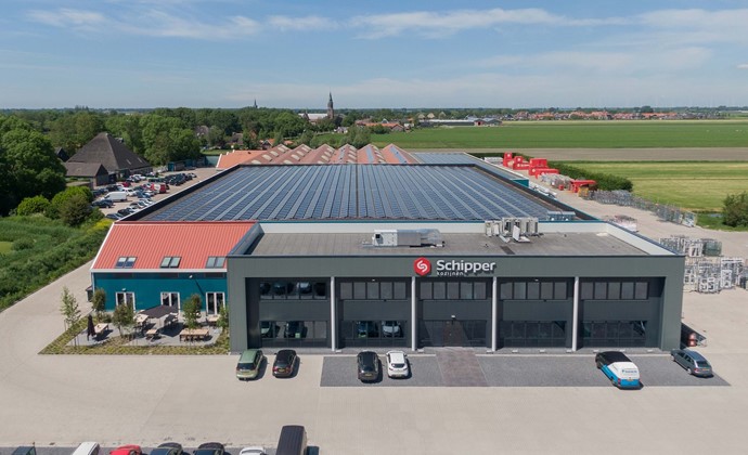 Schipper Kozijnen grotendeels zelfvoorzienend door eigen zoninstallatie