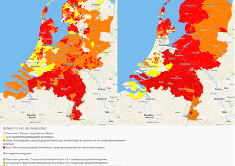 Capaciteitskaart NL