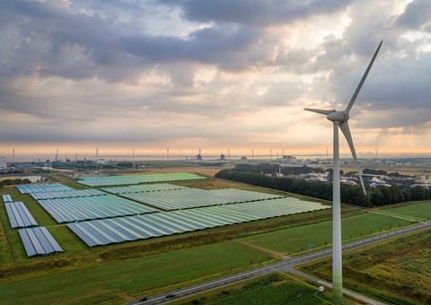 Verbinden Zonwind Industrie