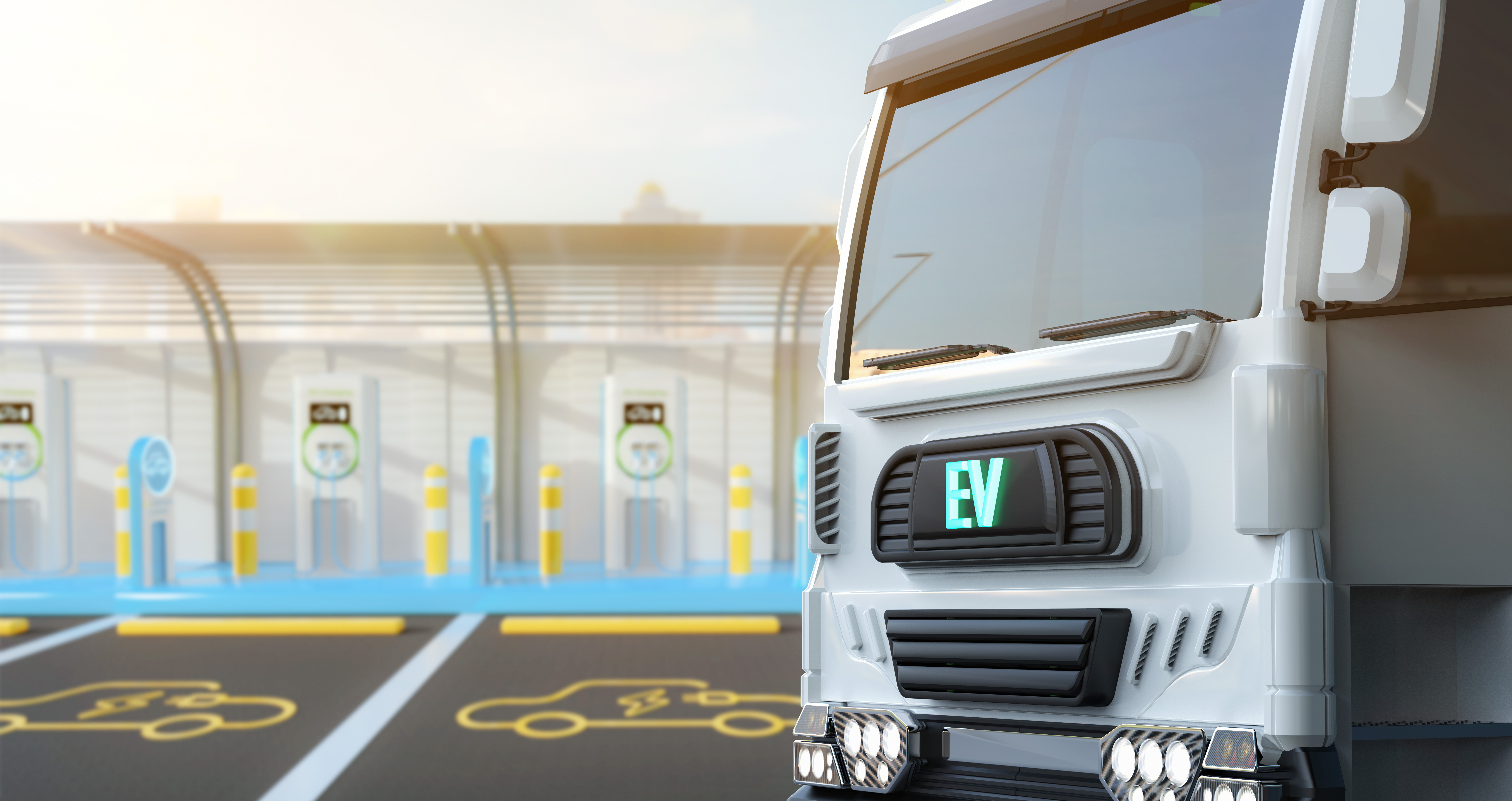 Ev Logistic Truck Electric Vehicle Lorry