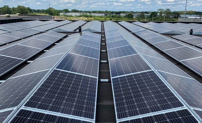 Verhoeven Group wekt 86% van jaarlijks energieverbruik zelf op