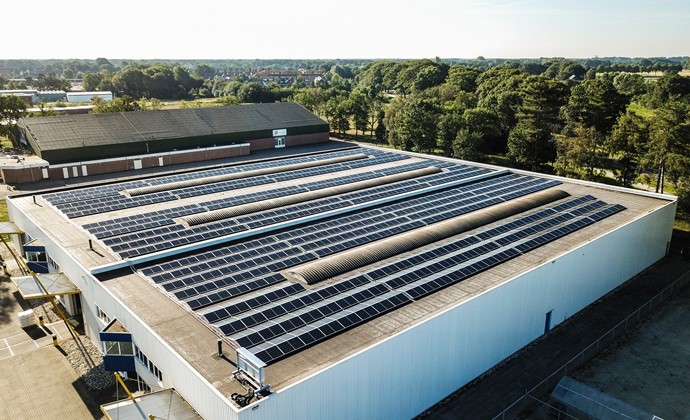 Meldon Plastics onderstreept duurzame ambitie met 2.080 zonnepanelen