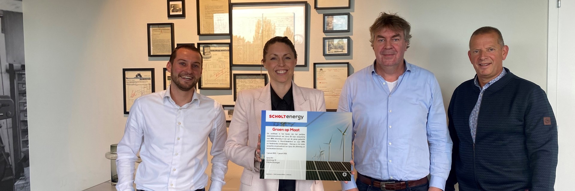 Lijnco BV Gom Certificaat Klein